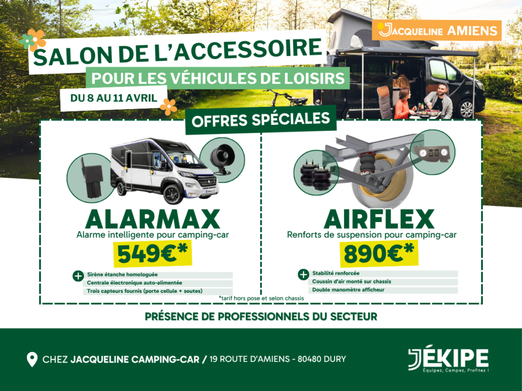 Salon de l'accessoire chez Jékipe Amiens ! 3 Salon de laccessoire focus alarmax airflex 1200x900 AMIENS